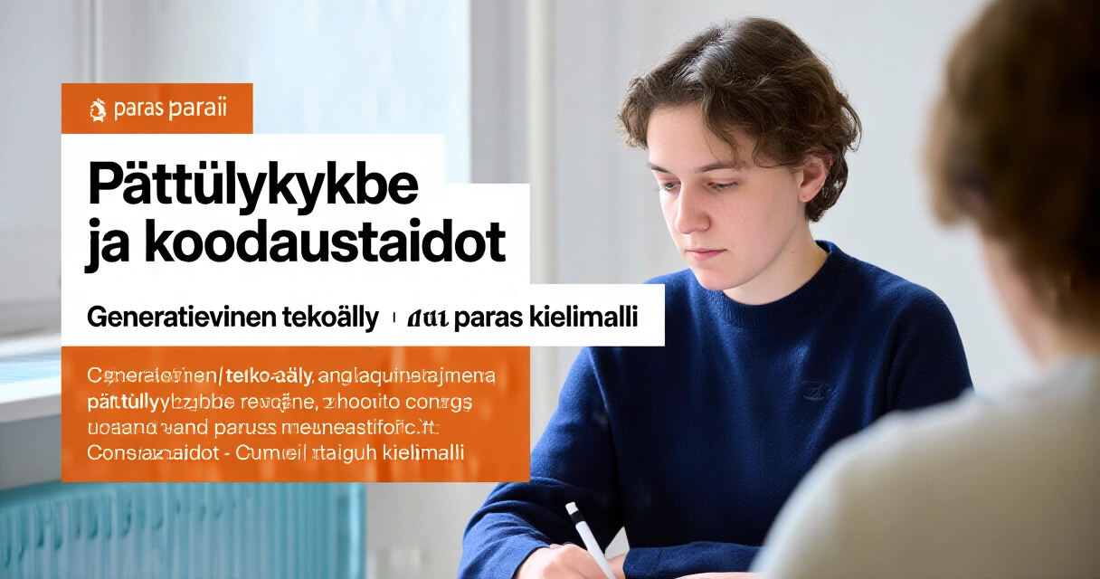 Päättelykyky ja koodaustaidot